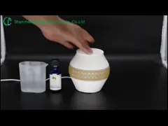 120 мл Домашний небольшой портативный увлажнитель воздуха с холодным туманом с светодиодными фонарями Ароматический спрей эфирного масла Ароматический диффузер video