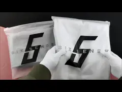 0.05 0,06 0,07 мм Переработанные пластиковые рюкзаки с резьбой PE PP CPE OPP прямоугольные video