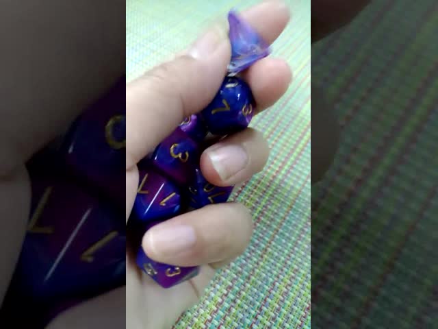 Комплект костей из полицветной смолы#Rpg#Dnd#Coc Marble Pattern Preminum и Luxury видео