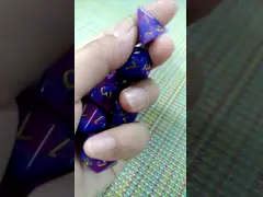 Комплект костей из полицветной смолы#Rpg#Dnd#Coc Marble Pattern Preminum и Luxury video