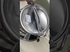 316L Нержавеющая сталь доильная машина ведро барабан 5L вместимость зеркальный лак video