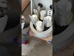 4 Working Positions Vertical Planetary  Ball Mill Nano Grinding