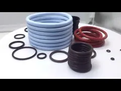 Smooth NBR O Rings Oil Resistant Diameter 1/1.5/1.9/2.4/3.1 Sample Avaliable