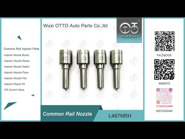 L467NRH Common Rail Nozzle For Injectors 28565330