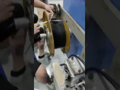 1.5 2.5 Кабельная катушка, катушечная упаковочная машина с сервомотором video