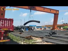 Полированный круглый штрих из углеродистой стали стандарта ASTM для различных применений video