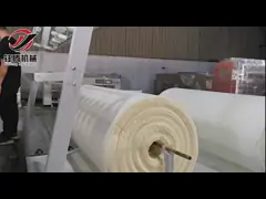 Автоматическая цепная швы с многоигловий пеновой матрасом, изготавливающая коврики video