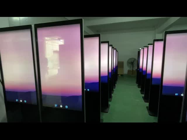 Android Indoor Floor Standing Digital Signage 32'' 43'' 50'' 55'' 65''
