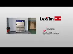 Влагостойкая противоизносная машина для экологических испытаний на старение ASTM UV video