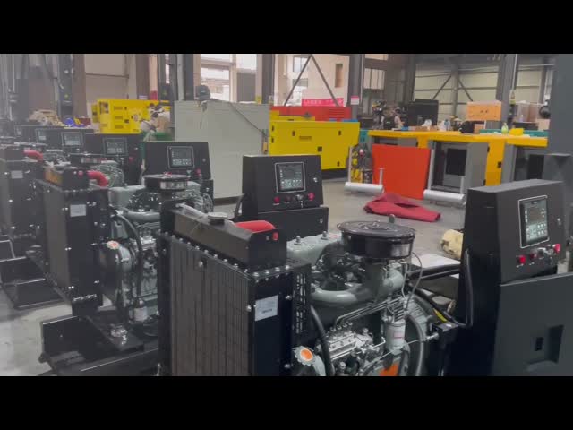 ワイファング ディーゼル エンジン 25kVA 緊急用 オープンタイプ ディーゼル 発電機