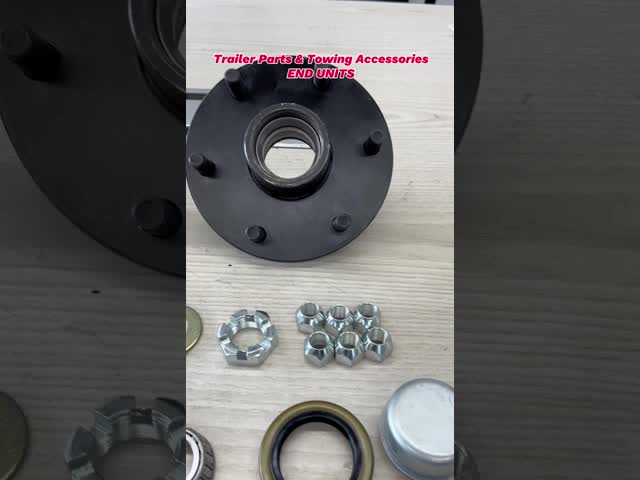 1000Lb 440 ボルト サークル トレーラー アクスル キット ハブ スピンドル エンド ユニット