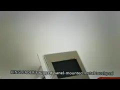 Touchpad водоустойчивого металла Panelmount промышленный указывая video