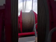 Προσαρμοσμένο LBS Reel Grooved Winch Drum Για Ναυτικό Εξοπλισμό