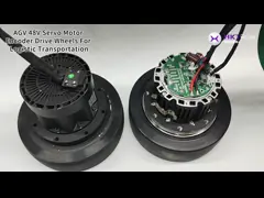 Интеллектуальные AGV 48V сервомоторные кодирующие приводы для логистических перевозок video