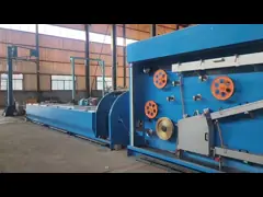China Cantilever Type Copper Wire Twisting Machine , 7*1.38 Single Twist Bunching Machine supplier