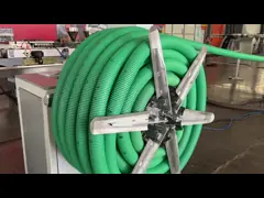 China Plastic Soft PVC Pipe Making Machine Garden Fiber Braided Reinforced Extrusion Pipe Machine supplier