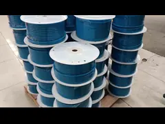 Color Rough Polyurethane Round Belt For Textile Pu Drak Green 30m/Roll video