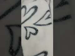 Knitted Flannel Fleece Anti Pill Fabric Brush 2 Side 150D video