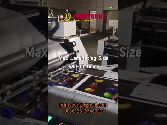 YFMB полуавтоматическая гидравлическая система давления как предварительно склеенная, так и безклеяющаяся пленка видео