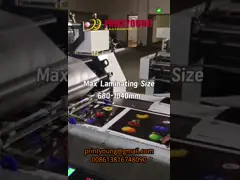 YFMB полуавтоматическая гидравлическая система давления как предварительно склеенная, так и безклеяющаяся пленка video