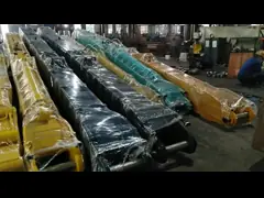 Заграждение и ручка экскаватора высокой эффективности длинные для драгируя конструкции порта рек video