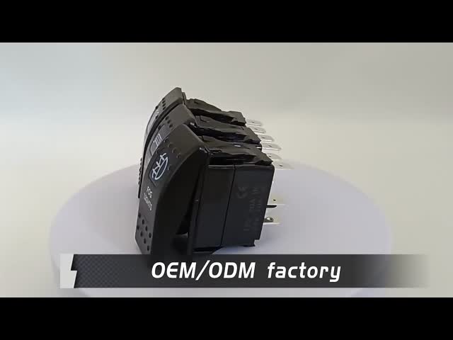 12V 24V 照明された青色LEDライト シンボル 防水レーザー オン/オフ ボート ロッカー スイッチ 自動車 ボート 海洋 RV