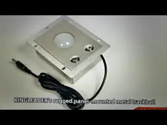 Интерфейс USB PS2 трекбола держателя панели прочный Промышленная мышь трекбола video