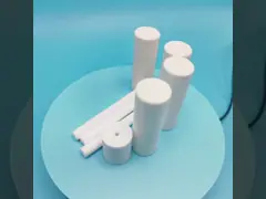 99%のアルミナの陶磁器棒のあたりのAL2O3タルクの製陶術の精密固体 video