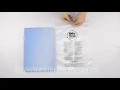 0.06 0,07 0,08 мм Переработанные пластиковые пакеты с закрытием ODM video