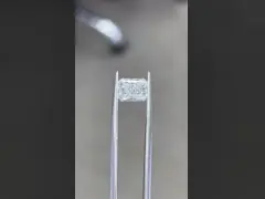 Lab Made Diamonds CVD IGI certified synthetic diamonds Radiant Shape Ring Necklace