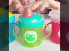 Продажная коробка упаковка круглый питьевой стакан для малышей - ограниченный запас video
