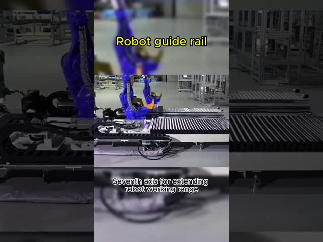地上設置 ロボット 線形鉄道機器 負荷 2000kg 調整可能な効果動力