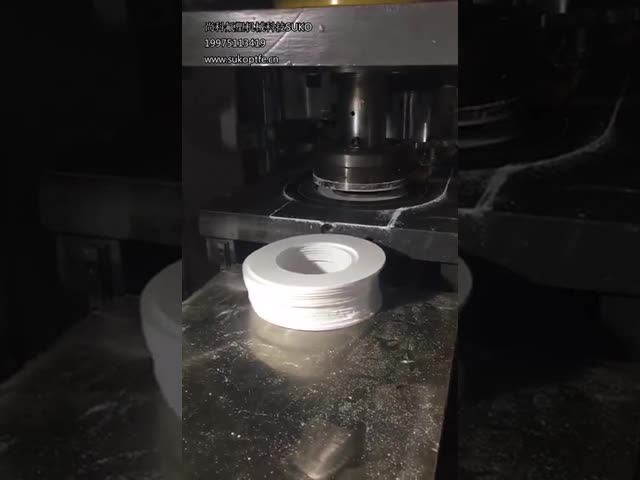 High Strength Flange Making Machine Low Noise Automatic PTFE Molding Machine