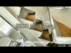 Efficient Wood Pellet Packing Machine High Power PLC Control System