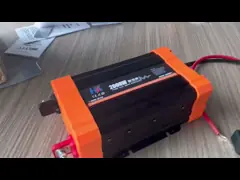 Высокоэффективный инвертор питания Гомера номинальная мощность 1000 Вт для солнечного/домашнего питания 50-60 Гц Чистый инвертор силовой волны video