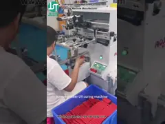 Impressora de tela curva para impressão de cilindros para tubos de plástico (3)