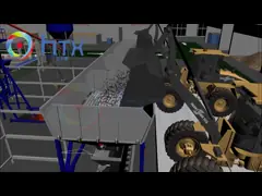 Бетонный уголь Рок лицевой снотворной машины ограждения панель производства машины video