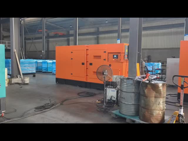 500kVA カミングス 静かな発電機