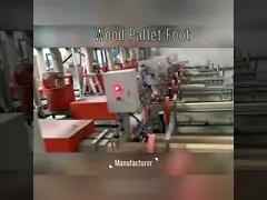 Hot Press Wood Sawdust Pallet Block Making Machine 380V Automatic