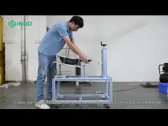 Устройство для испытания сопротивления тяги ручки кухонного принадлежности для оценки сопротивления тяги video