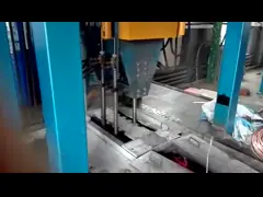 Бескислородная медная машина для свертывания 4000 тонн печь непрерывное литье video