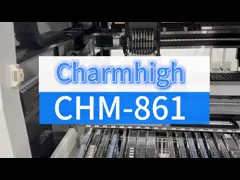 CHM-861 PCB Automatic Pick And Place Machine With 100 NXT 8mm Standard Feeder Stacks