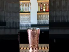 Baroque Style 18/8 Stainless Steel Bar Set Etching 7 Pieces