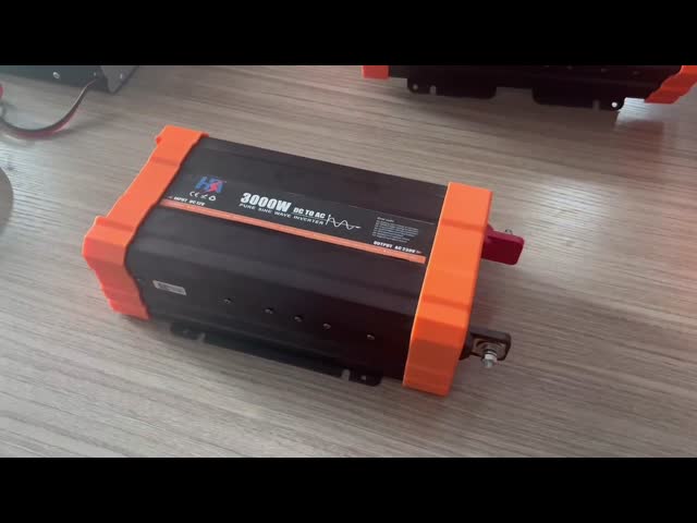 HAS Series 3000w Home Power Inverter Used For Car Power Supply DC To AC With Wired Controll Display Panel
