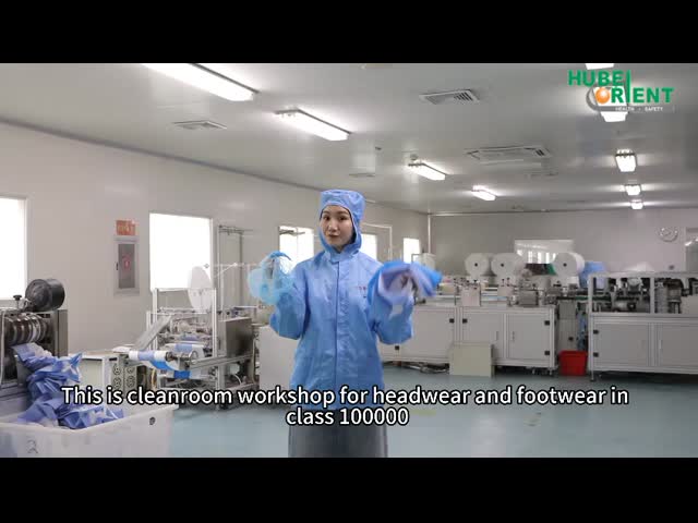 Waterproof Free Size Super PP+PE Non-Slip Shoe Cover With Elastic At Opening