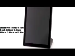 China Large 24 Inch Incell Touch Screen Signage IPS USB Android 12 For Kitchen supplier