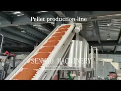 Пища Хлебные крошки Вибрирующая жидкостная сушилка для кровати video