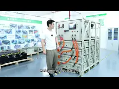 Блок литий-ионных аккумуляторных батарей 5КВ 10КВ ЛиФеПО4 ЭСС 24В 48В 100Ах 200Ах с шкафом video