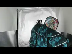 Functional Pickleball Racket Bag With Mesh Side Pocket And Waterproof Design