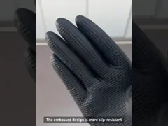 Anti Slip Disposable Latex Gloves Food Processing Latex Exam Gloves